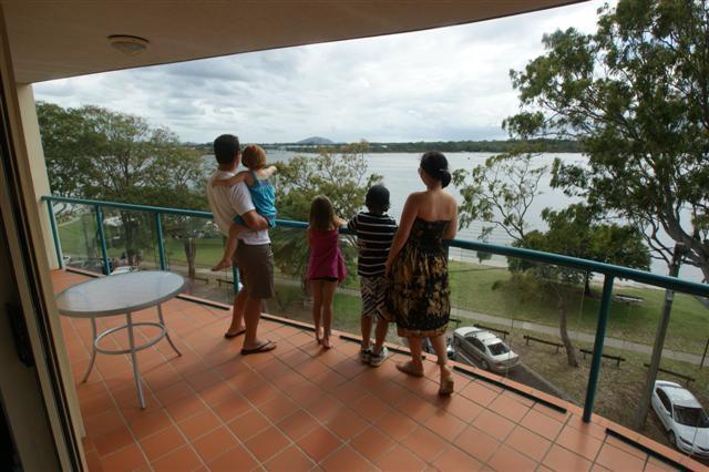 The Esplanade Riverview Holiday Apartments Maroochydore Værelse billede